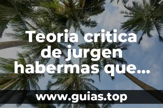Qué es teoría geocéntrica y heliocéntrica 4 Teoria critica de jurgen habermas que es