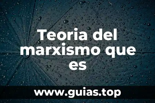 Qué es la teoría conductista 5 Teoria del marxismo que es
