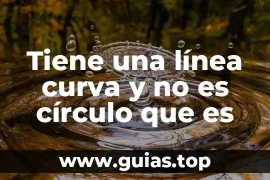 Circulo guía que es un sistema 5 Tiene una línea curva y no es círculo que es