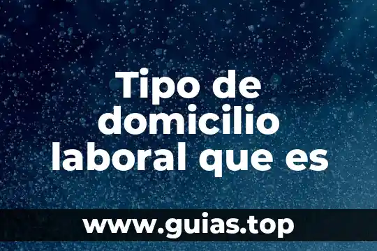 Tipo de cambio definición qué es y concepto economipedia 4 Tipo de domicilio laboral que es