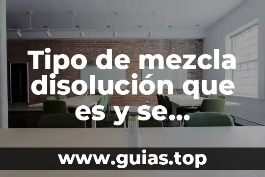 Que es la mezcla de mercadotecnia o marketing 7 Tipo de mezcla disolución que es y se caracteriza por