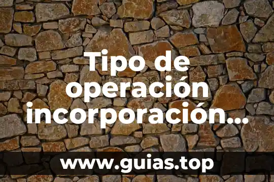 Que es la etica del cuidado concepto 7 Tipo de operación incorporación obra y venta que es