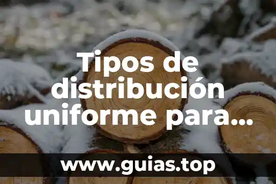 Que es neutralizador en biologia 6 Tipos de distribución uniforme para qué es biología