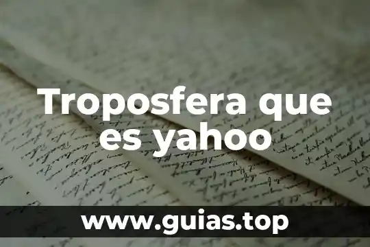 Que es el curriculum oculto yahoo 4 Troposfera que es yahoo