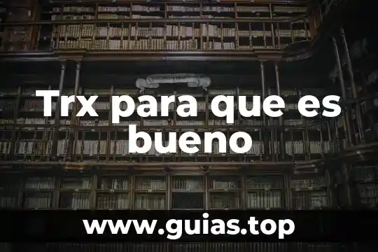 Que es un presa de agua 7 Trx para que es bueno