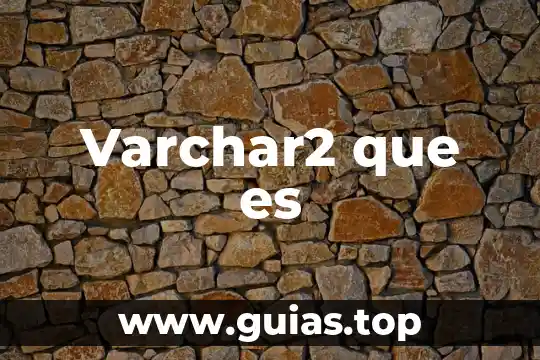 Que es listado de cuadros en una tesis 5 Varchar2 que es