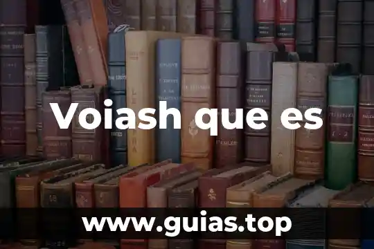 Que es la agua seca 6 Voiash que es