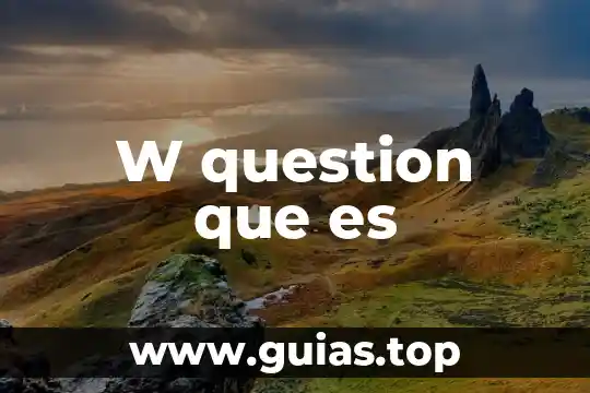 Que es el got en analisis de sangre 3 W question que es