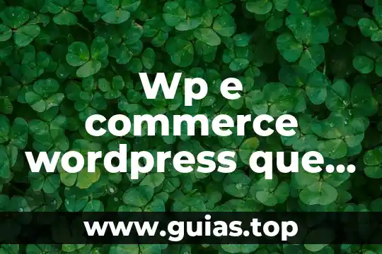 E que es en matemáticas 6 Wp e commerce wordpress que es