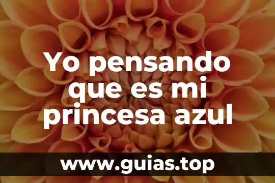 Lirio azul de agua para que es 5 Yo pensando que es mi princesa azul
